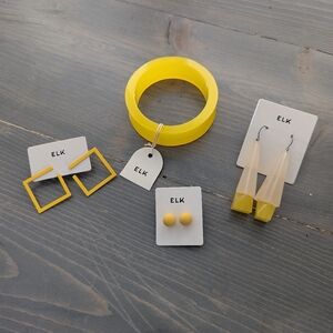 ELK Yellow Jewelry Set